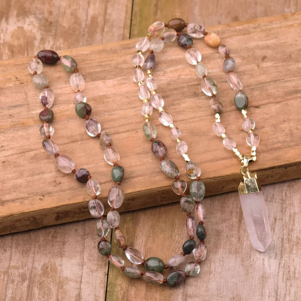 Hand-knotted Mala Necklaces